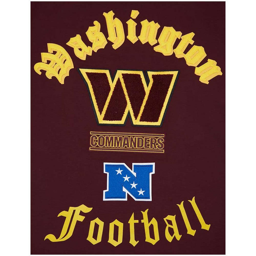Washington Commanders Pro Standard Old English T-Shirt - Burgundy T-shirts