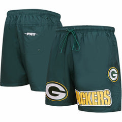 Green Bay Packers Pro Standard Woven Shorts - Green Shorts