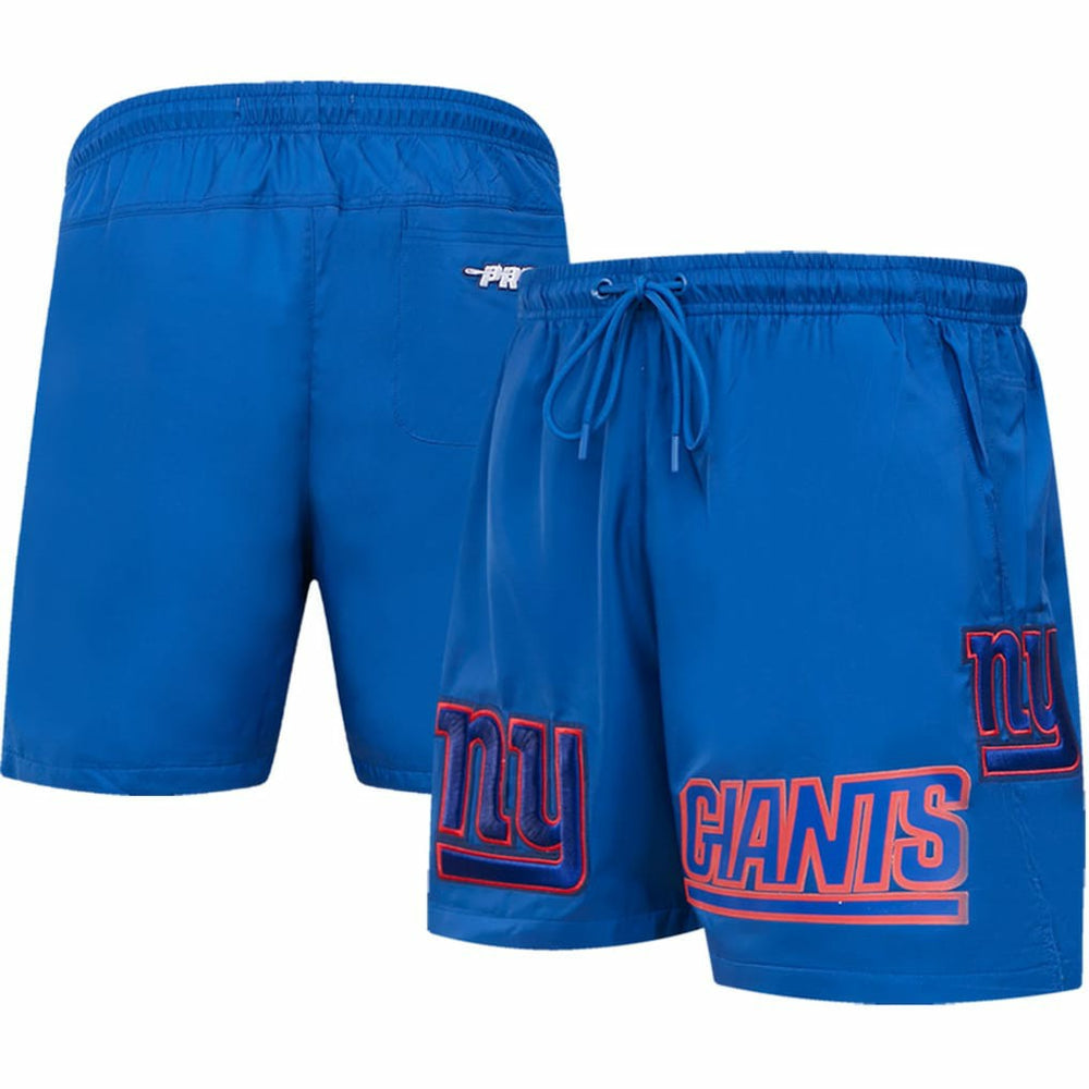 New York Giants Pro Standard Woven Shorts - Royal Shorts