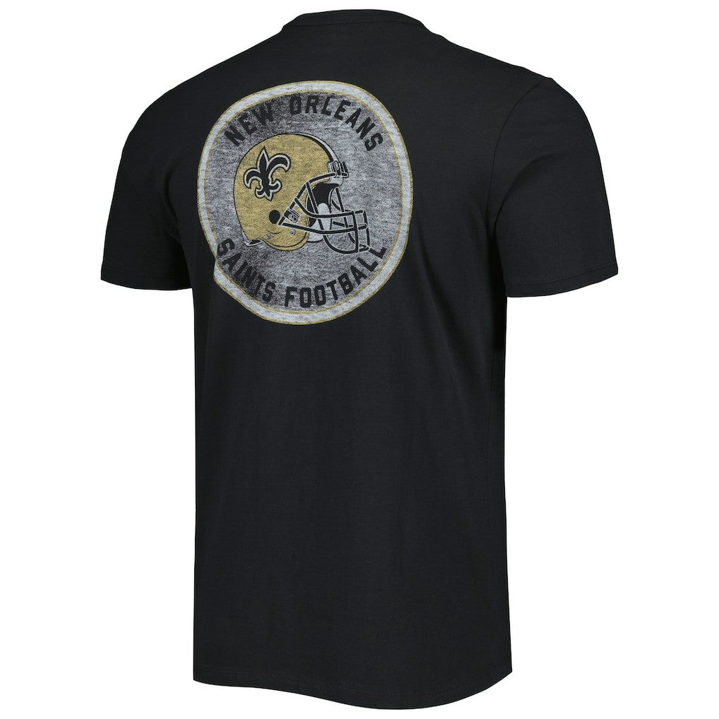 New Orleans Saints '47 Open Field Franklin T-Shirt - Black T-shirts