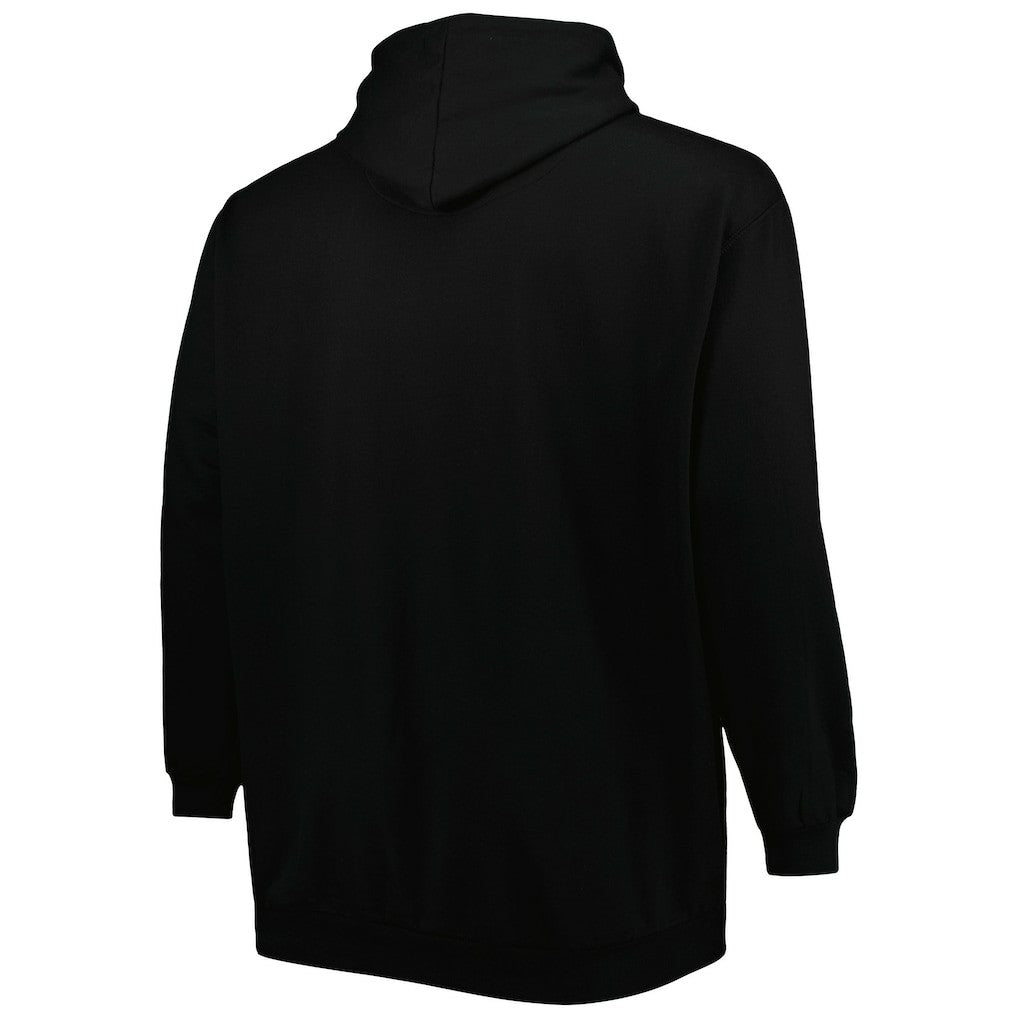 Jacksonville Jaguars Big & Tall Pop of Color Pullover Hoodie - Black Hoodies