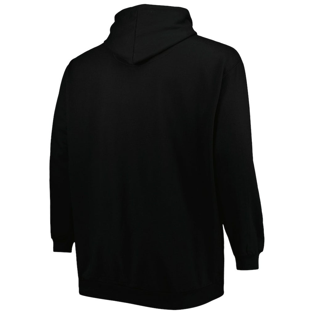 Jacksonville Jaguars Big & Tall Pop of Color Pullover Hoodie - Black Hoodies