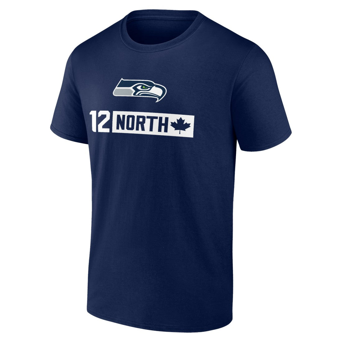 Seattle Seahawks 12 North T-Shirt - College Navy T-shirts