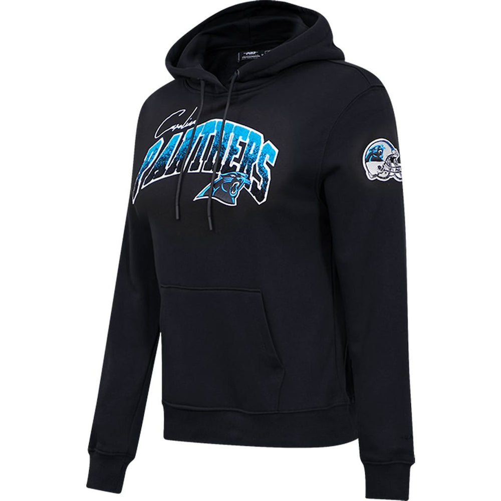 Carolina Panthers Pro Standard Women's Local Patch Pullover Hoodie - Black Hoodies