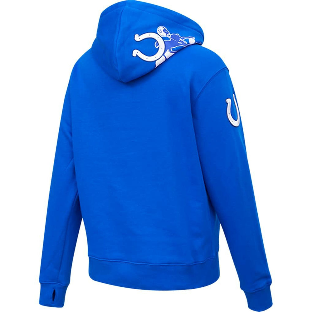 Indianapolis Colts Pro Standard Women's Local Patch Pullover Hoodie - Royal Hoodies