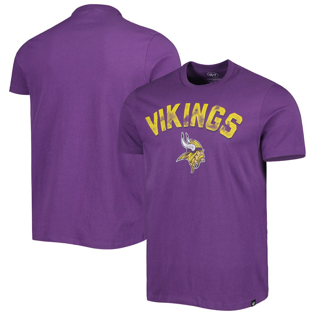 Minnesota Vikings '47 All Arch Franklin T-Shirt - Purple T-shirts
