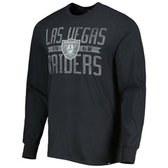 Las Vegas Raiders '47 Brand Wide Out Franklin Long Sleeve T-Shirt - Black T-shirts