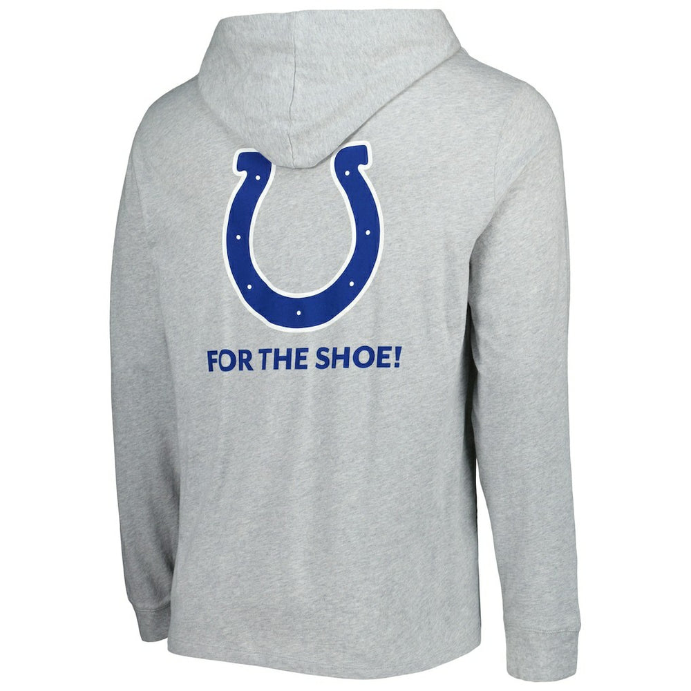 Indianapolis Colts Vineyard Vines Local Long Sleeve Hoodie T-Shirt - Heathered Gray Hoodies