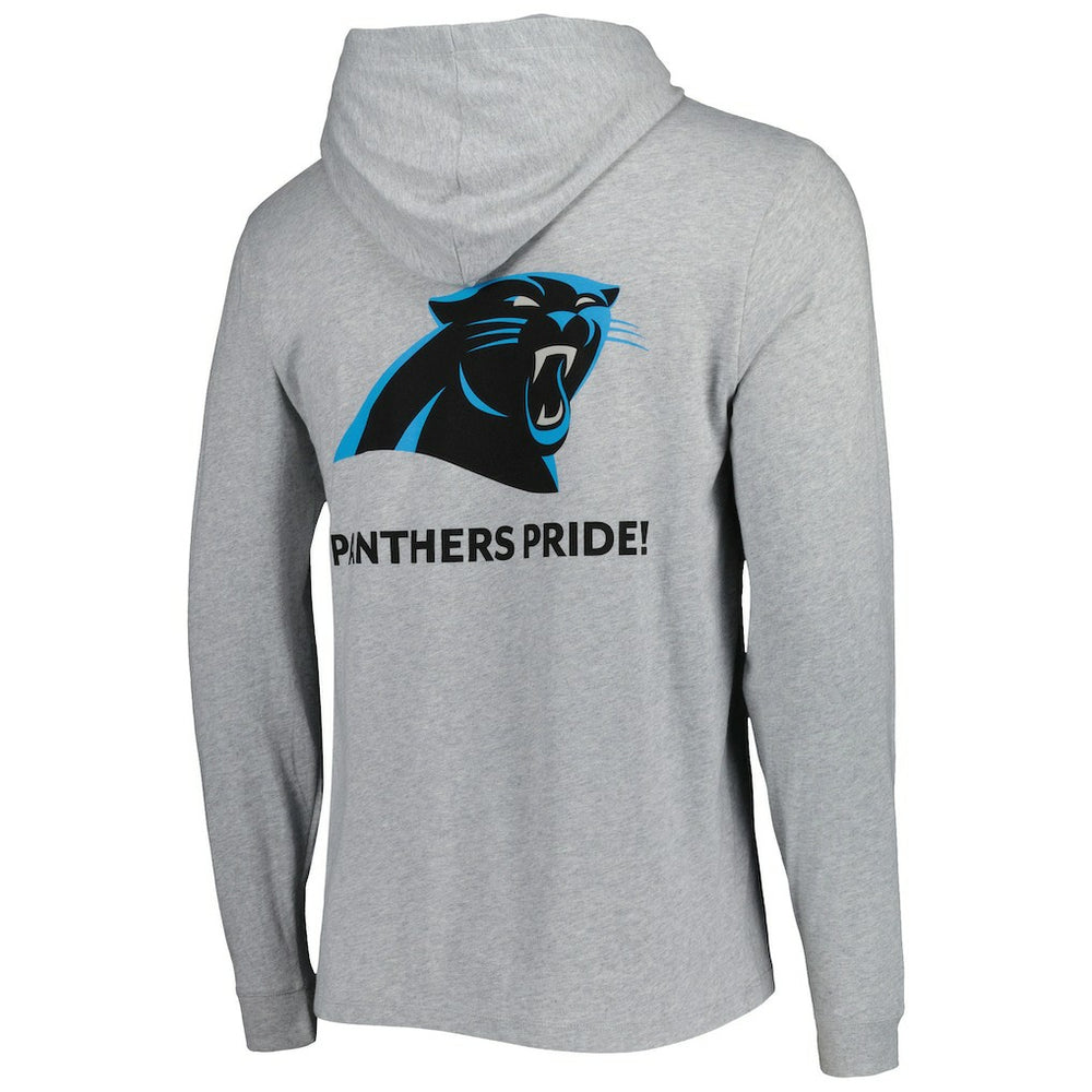 Carolina Panthers Vineyard Vines Local Long Sleeve Hoodie T-Shirt - Heathered Gray Hoodies