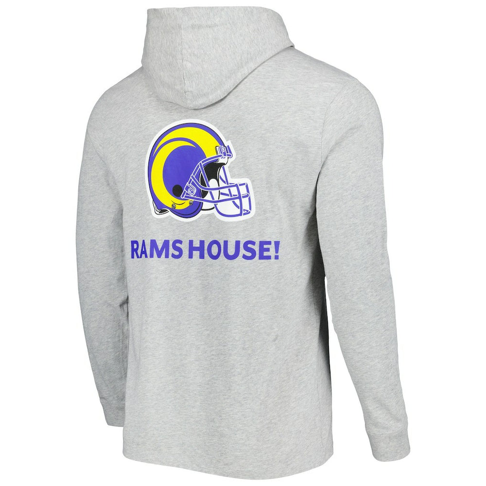 Los Angeles Rams Vineyard Vines Local Long Sleeve Hoodie T-Shirt - Heathered Gray Hoodies