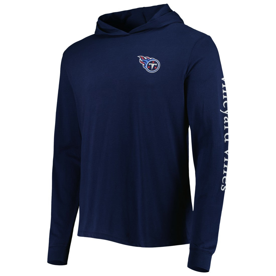 Tennessee Titans Vineyard Vines Local Long Sleeve Hoodie T-Shirt - Navy Hoodies
