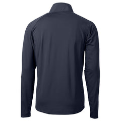 Houston Texans Cutter & Buck Adapt Eco Knit Hybrid Recycled Quarter-Zip Pullover Top - Navy Pullover