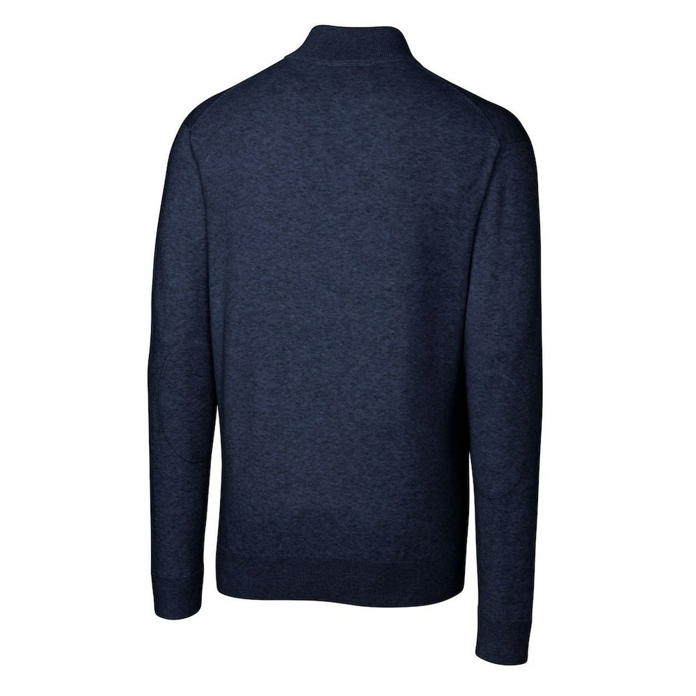 New York Giants Cutter & Buck Lakemont Quarter-Zip Pullover Sweater - Navy Pullover