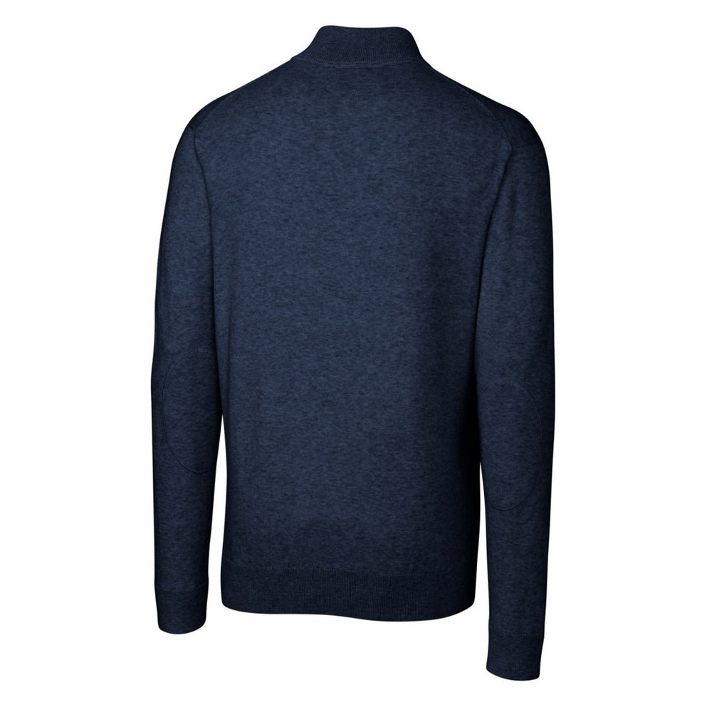 Houston Texans Cutter & Buck Lakemont Quarter-Zip Pullover Sweater - Navy Pullover