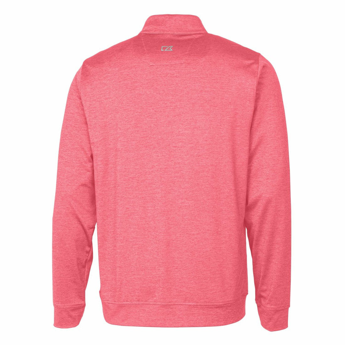 Tennessee Titans Cutter & Buck Stealth Quarter-Zip Pullover Top - Heathered Cardinal Pullover