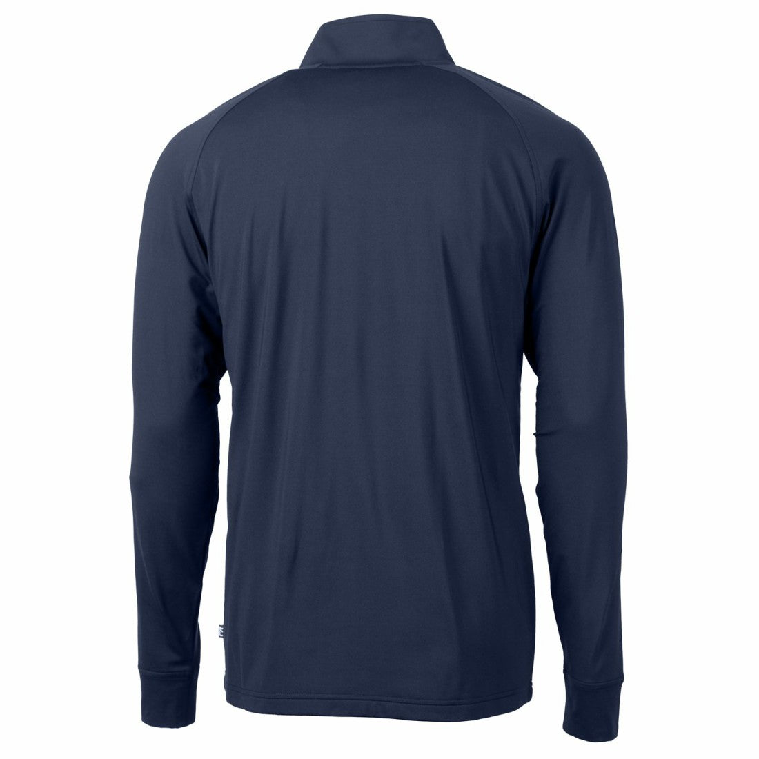 Detroit Lions Cutter & Buck Big & Tall Adapt Eco Knit Stretch Recycled Quarter-Zip Pullover Top - Navy Pullover