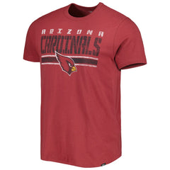 Arizona Cardinals '47 Team Stripe T-Shirt - Cardinal T-shirts