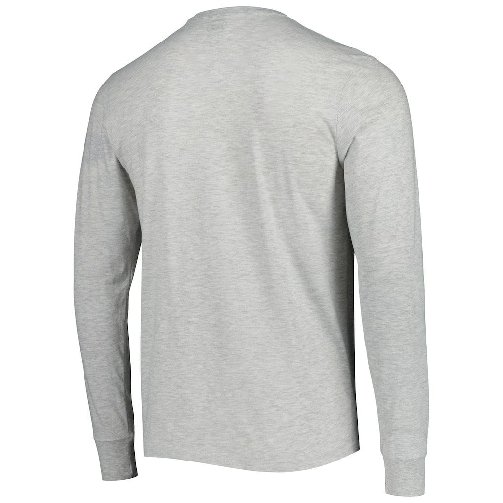 New Orleans Saints '47 Dozer Franklin Long Sleeve T-Shirt - Heathered Gray T-shirts