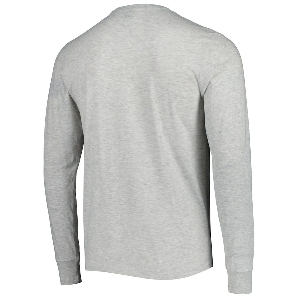 New Orleans Saints '47 Dozer Franklin Long Sleeve T-Shirt - Heathered Gray T-shirts