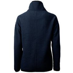 Cincinnati Bengals Cutter & Buck Women's Americana Cascade Eco Sherpa Fleece Half-Zip Pullover Jacket - Navy Pullover