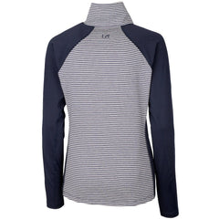 New York Giants Cutter & Buck Women's Forge Tonal Half-Zip Top - Navy Tops