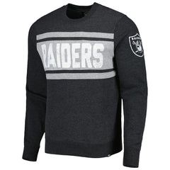 Las Vegas Raiders '47 Bypass Tribeca Pullover Sweatshirt - Heathered Black Pullover