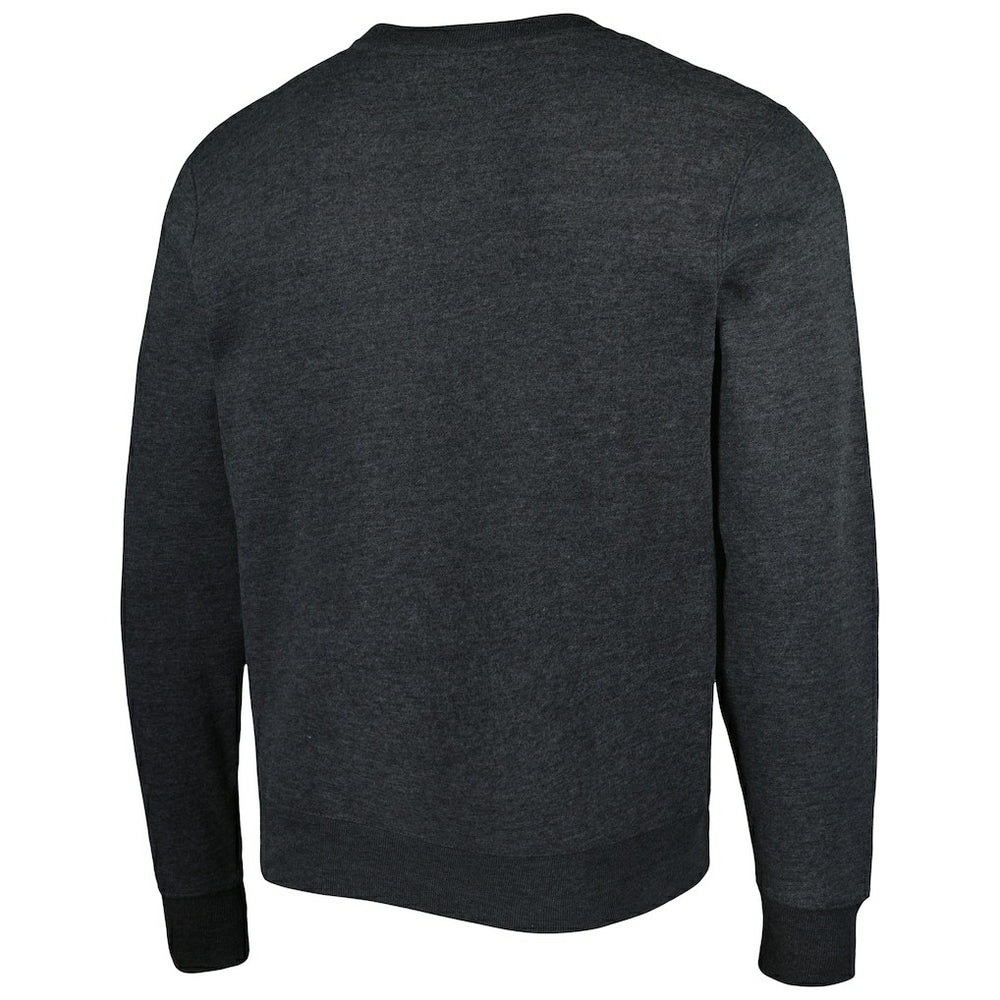 Pittsburgh Steelers '47 Bypass Tribeca Pullover Sweatshirt - Heathered Black Pullover