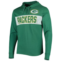 Green Bay Packers '47 Field Franklin Hooded Long Sleeve T-Shirt - Green T-shirts