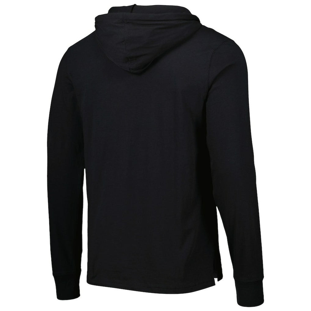 New Orleans Saints '47 Field Franklin Hooded Long Sleeve T-Shirt - Black T-shirts