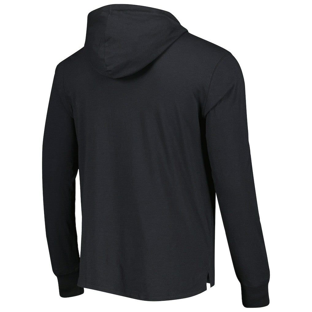 Las Vegas Raiders '47 Field Franklin Hooded Long Sleeve T-Shirt - Black T-shirts