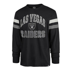 Las Vegas Raiders '47 Irving Long Sleeve T-Shirt - Black T-shirts