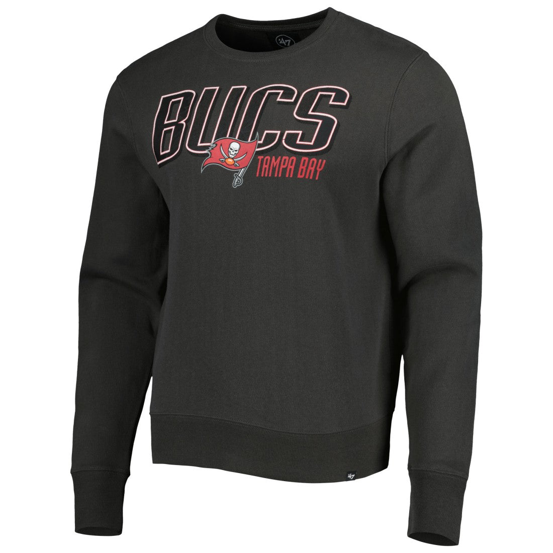 Tampa Bay Buccaneers '47 Locked In Headline Pullover Sweatshirt - Charcoal Pullover
