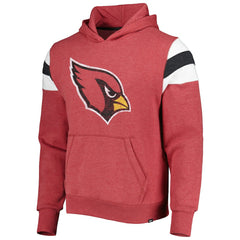 Arizona Cardinals '47 Premier Nico Pullover Hoodie - Heathered Cardinal Hoodies