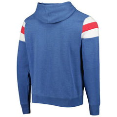 Buffalo Bills '47 Premier Nico Pullover Hoodie - Heathered Royal Hoodies