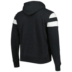 New Orleans Saints '47 Premier Nico Pullover Hoodie - Heathered Black Hoodies
