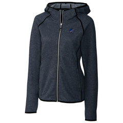 Miami Dolphins Cutter & Buck Women's Mainsail Full-Zip Jacket - Heathered Navy Jackets