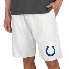 Indianapolis Colts Concepts Sport Mainstream Terry Shorts - Oatmeal Shorts