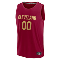 Cleveland Cavaliers Fast Break Custom Jersey Wine Icon Edition - Fanatics