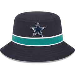 Dallas Cowboys New Era Reversible Bucket Hat - Navy/Camo Hats
