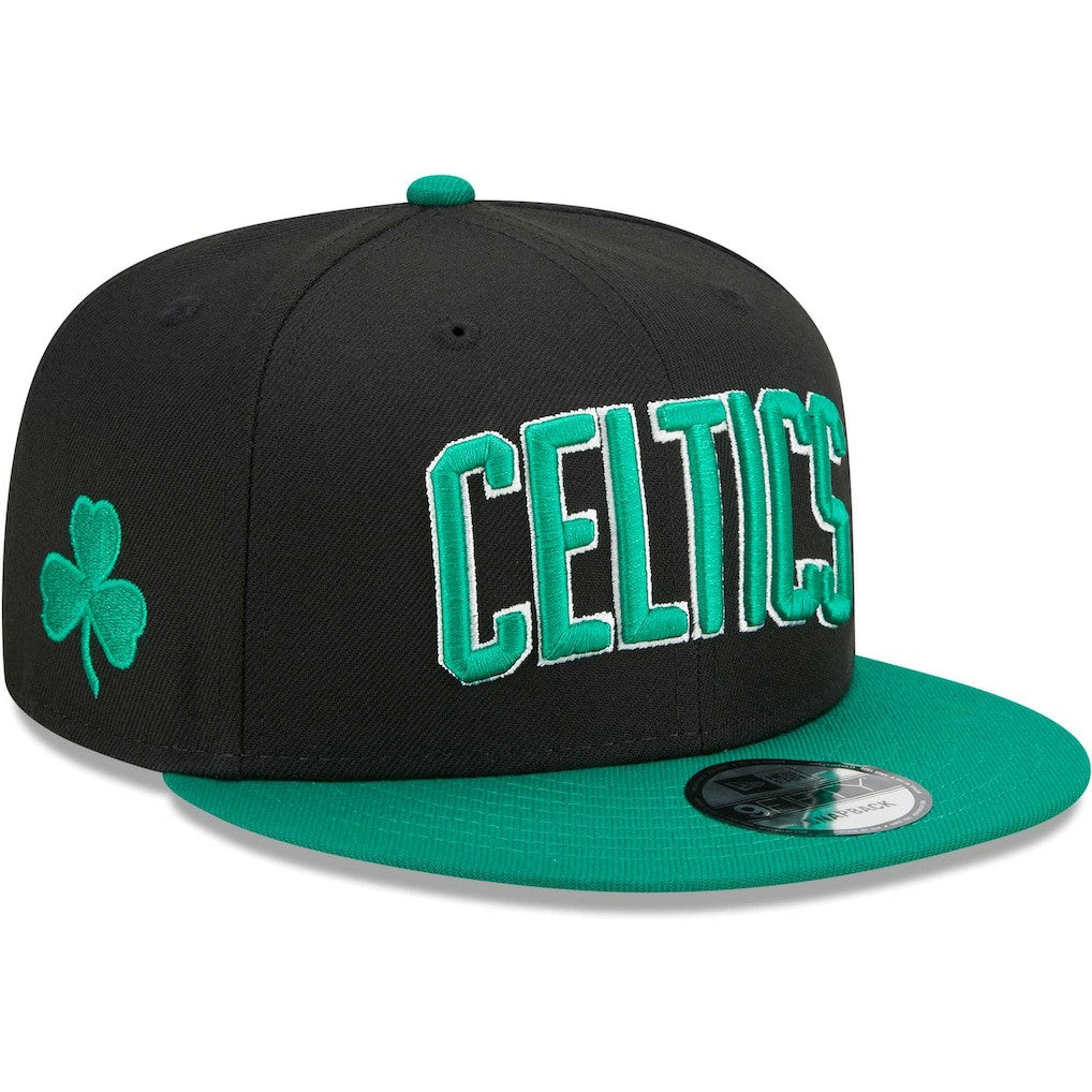 Boston Celtics Jersey Hook Statement Edition 9FIFTY Snapback Hat Black/Green - New Era