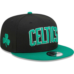 Boston Celtics Jersey Hook Statement Edition 9FIFTY Snapback Hat Black/Green - New Era