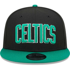 Boston Celtics Jersey Hook Statement Edition 9FIFTY Snapback Hat Black/Green - New Era