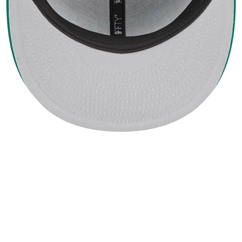 Boston Celtics Jersey Hook Statement Edition 9FIFTY Snapback Hat Black/Green - New Era