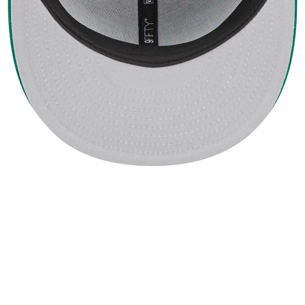 Boston Celtics Jersey Hook Statement Edition 9FIFTY Snapback Hat Black/Green - New Era