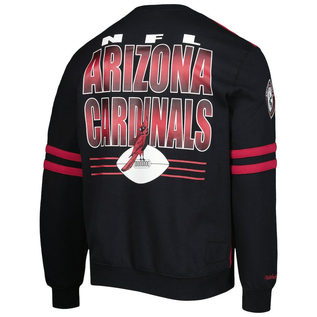 Arizona Cardinals All Over 2.0 Pullover Sweatshirt - Cardinal Pullover