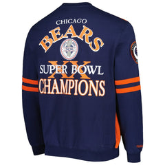 Chicago Bears All Over 2.0 Pullover Sweatshirt - Orange Pullover