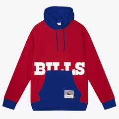 Buffalo Bills Big Face 5.0 Pullover Hoodie - Red Hoodies