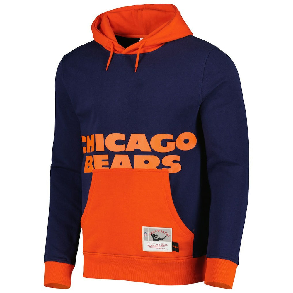 Chicago Bears Big Face 5.0 Pullover Hoodie - Navy Hoodies