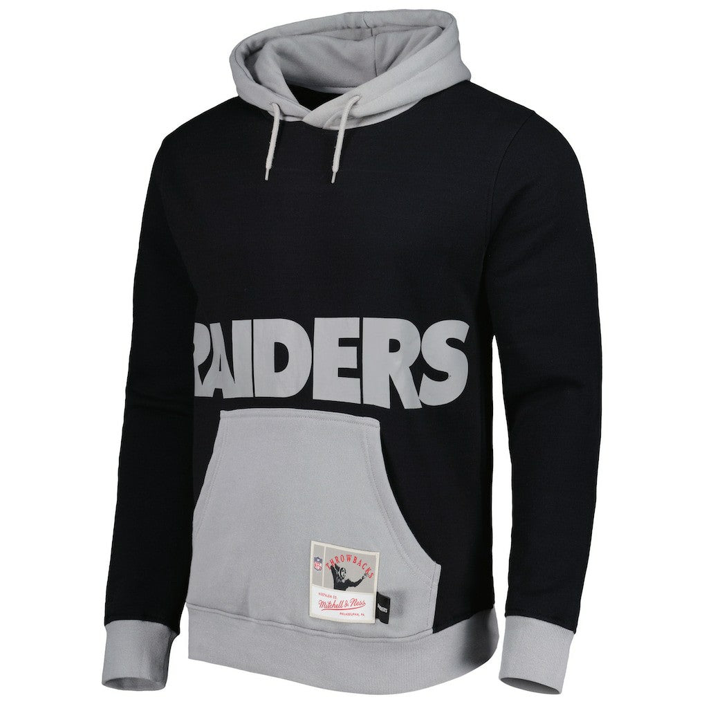 Las Vegas Raiders Big Face 5.0 Pullover Hoodie - Black Hoodies