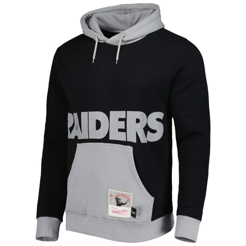 Las Vegas Raiders Big Face 5.0 Pullover Hoodie - Black Hoodies